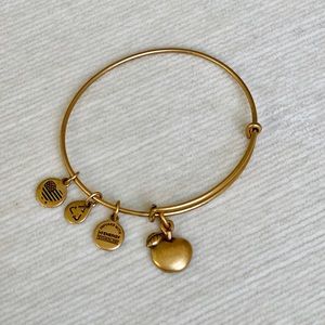 Alex and Ani bracelet - teacher (apple)